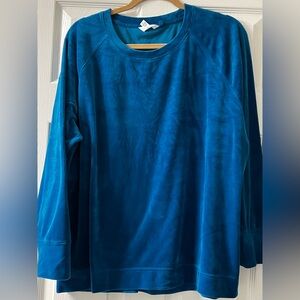 Blue Velvet Lounge Set